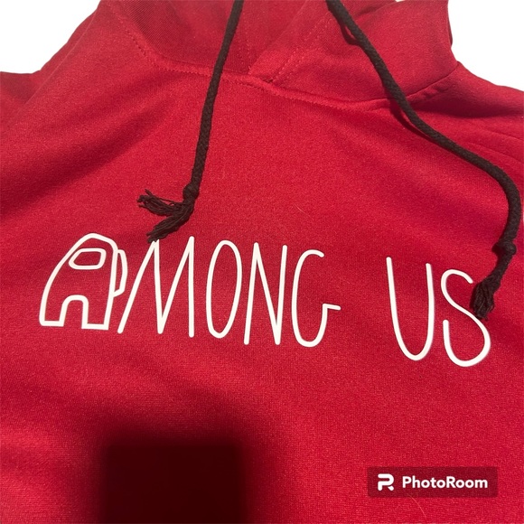 ✨3/$30✨ Women’s Red Among Us Hoodie - Picture 4 of 8